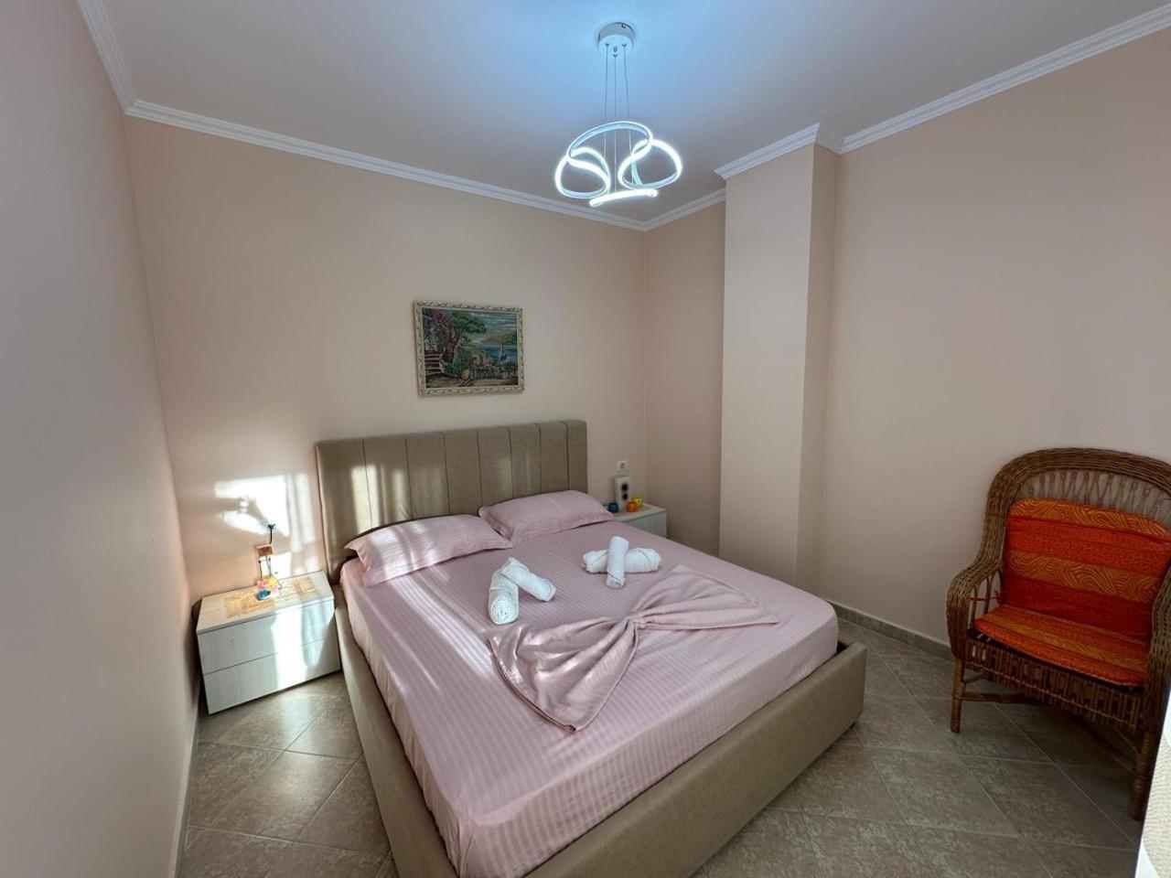 Sunset Sea View - Beachfront Balcony - Ac - Wifi Durrës Exterior foto